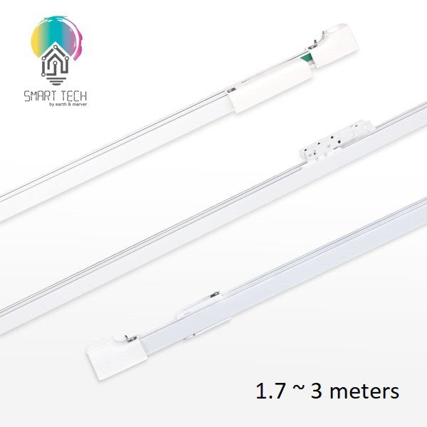 SMART TECH® Tuya WiFi Smart Curtain Track Motor System with adjustable track