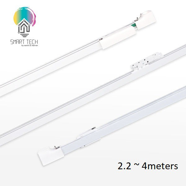 SMART TECH® Tuya WiFi Smart Curtain Track Motor System with adjustable track