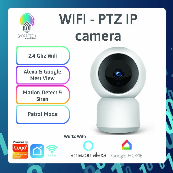 SMART TECH® Tuya wifi CCTV