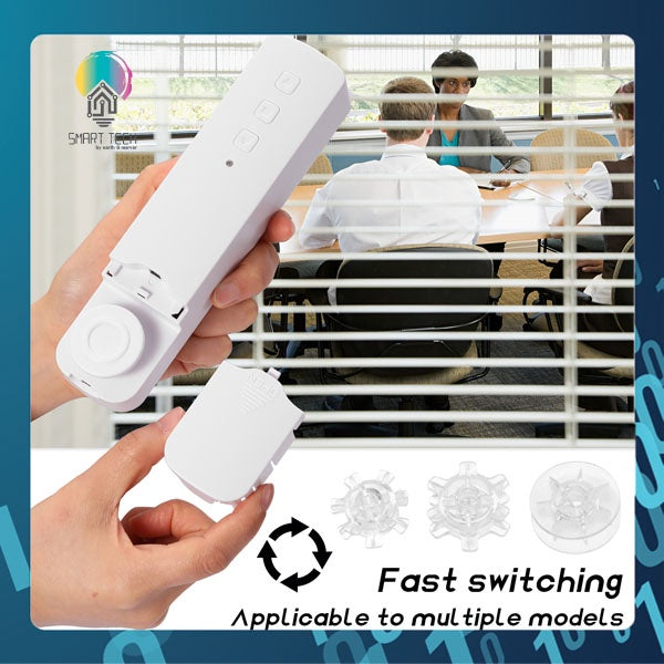SMART TECH® Tuya Zigbee Roller Blind - internal Battery - Smart Motorized Chain Driver Pull Bead Electric Curtain