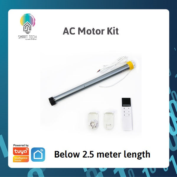 SMART TECH® Tuya Smart WiFi Custom Cut Roller Blind motor solution system