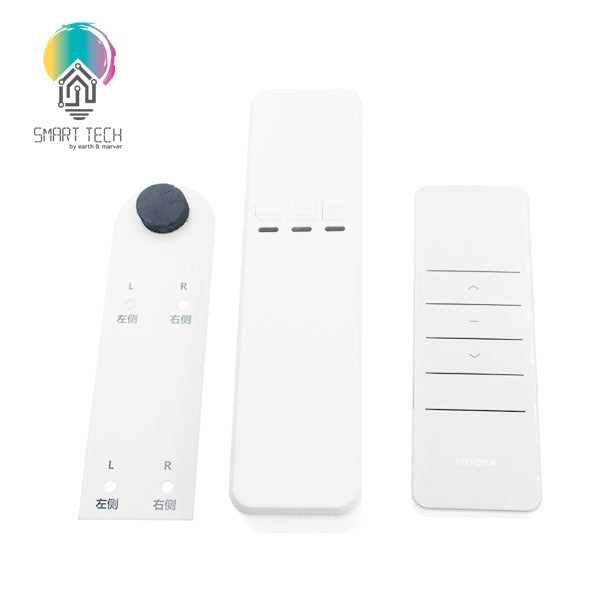 SMART TECH® Tuya Smart Roller Blind motor and remote with or without backup battery AC wall power