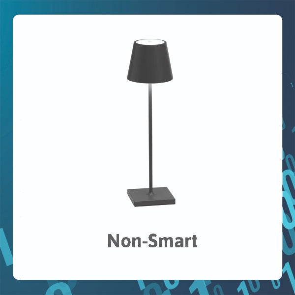 Smart Tech Ambient Table Lamp With Adjustable Brightness, Changeable Colours Type C charging