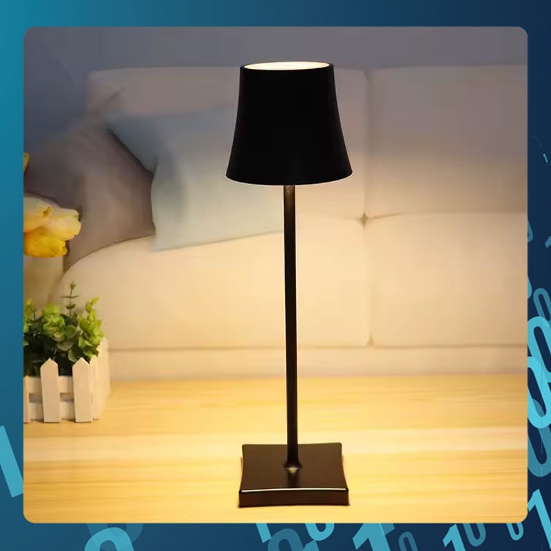 Smart Tech Ambient Table Lamp With Adjustable Brightness, Changeable Colours Type C charging