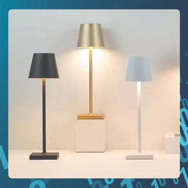 Smart Tech Ambient Table Lamp With Adjustable Brightness, Changeable Colours Type C charging