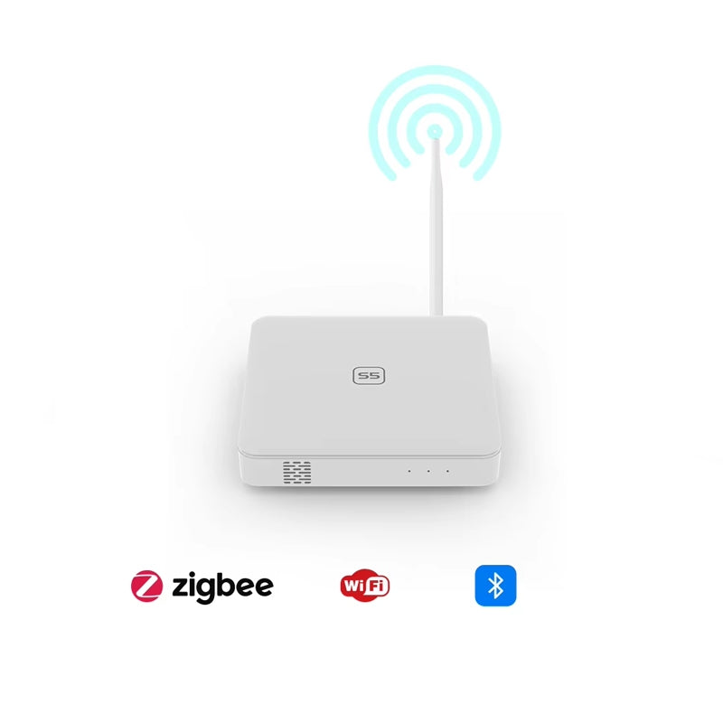 Smart Tech Tuya Multi Mode Gateway Wireless External Antenna ZIGBEE 3.0 BLE MESH Smart Home Hub