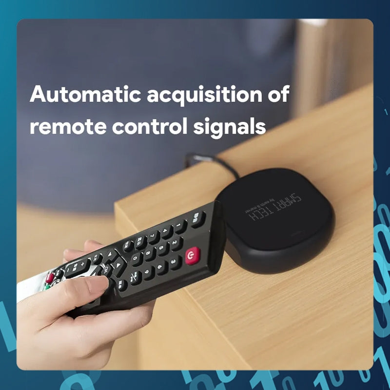 Smart Tech Tuya Smart / Smart Life IR/RF Controller – Automate AC, TV, Fans with Wi-Fi & Voice Commands