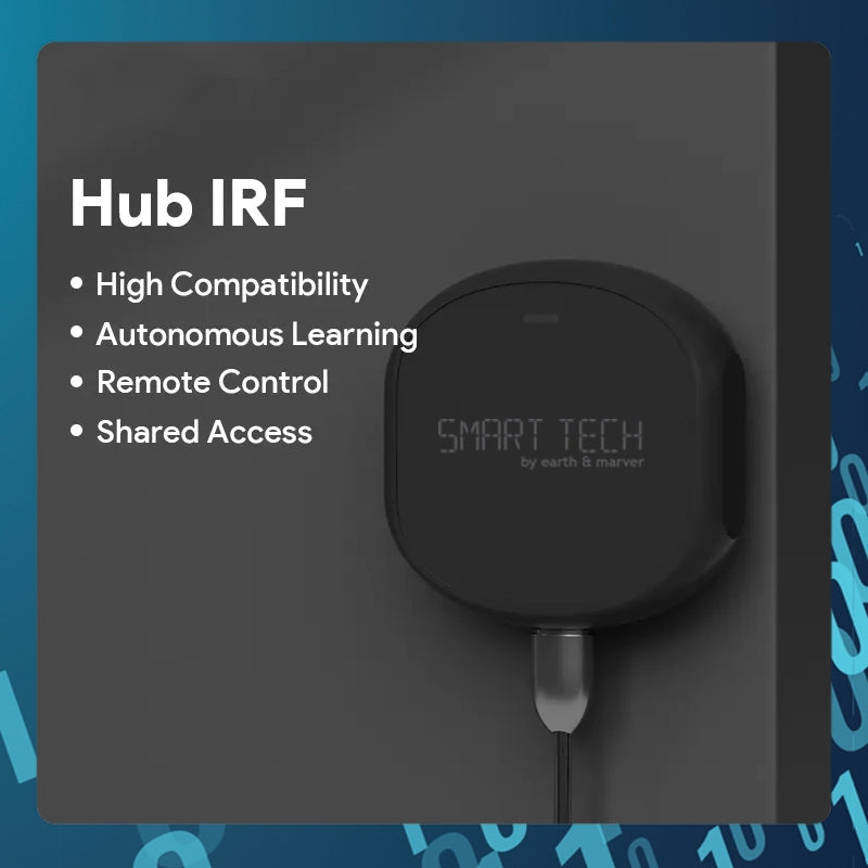 Smart Tech Tuya Smart / Smart Life IR/RF Controller – Automate AC, TV, Fans with Wi-Fi & Voice Commands