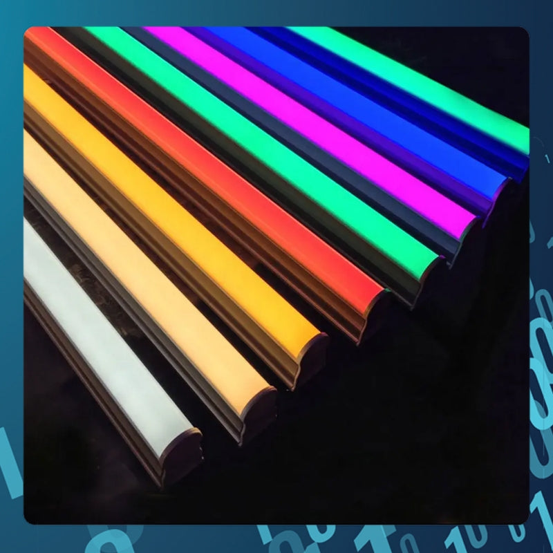 Smart Tech Tuya Smart T5 RGBCW LED Light Strips – 600mm, 900mm, 1200mm | WiFi Control | 220V | 3000K–6000K Adjustable