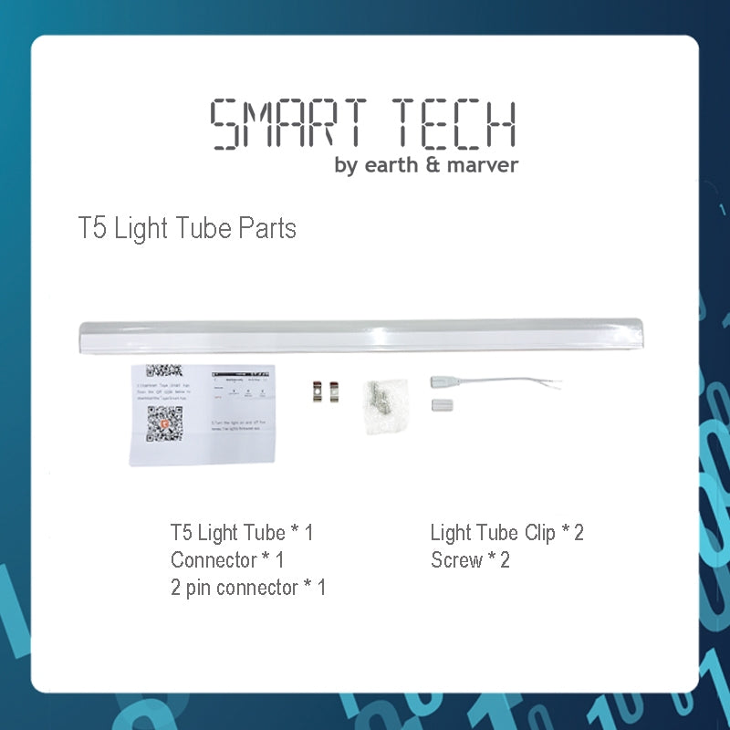 Smart Tech Tuya Smart T5 RGBCW LED Light Strips – 600mm, 900mm, 1200mm | WiFi Control | 220V | 3000K–6000K Adjustable