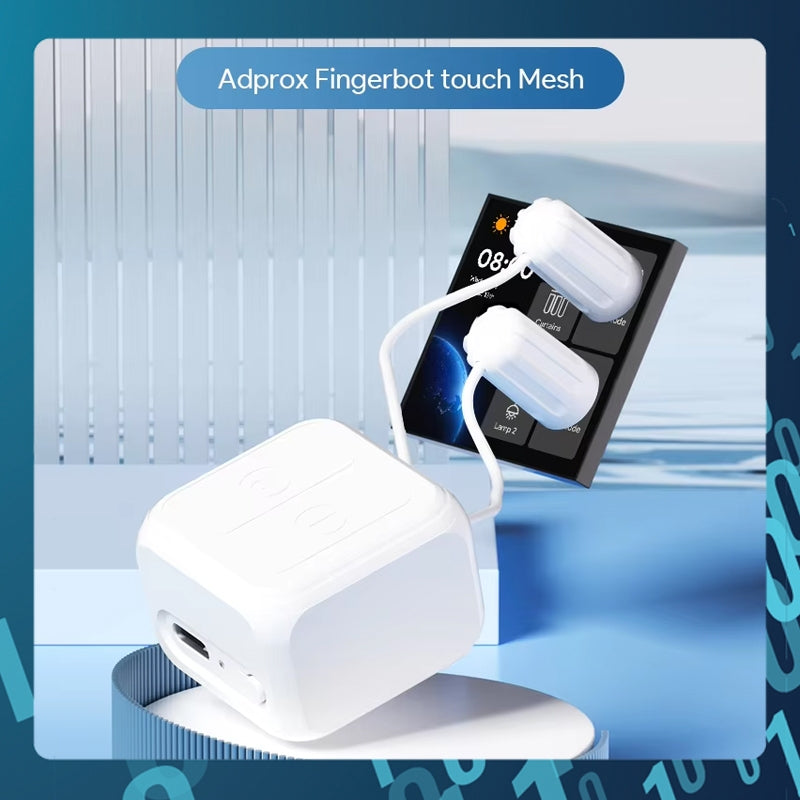 Smart Tech Fingerbot – Auto Touch Screen Robot for Smartphones, Tablets, Elevators & IoT Devices | App Contro