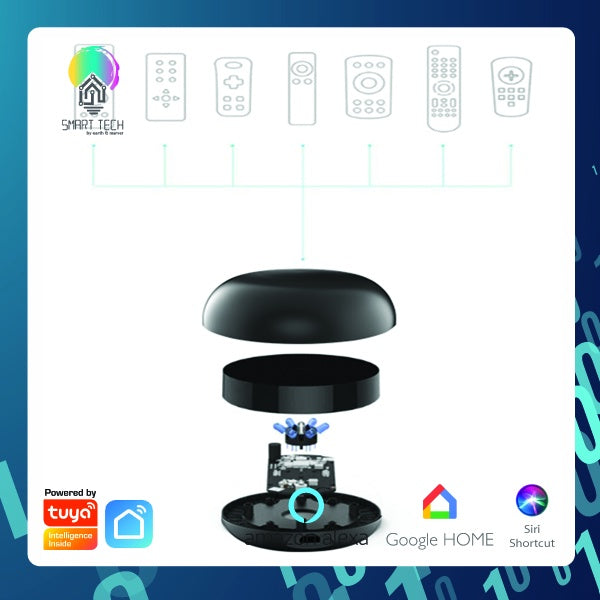 SMART TECH® Tuya Universal Remote / IR Remote / WIFI Remote /optional IR & RF 433mhz