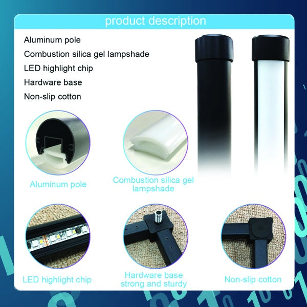 SMART TECH® USB Smart Wifi Tuya Standing Corner Lamp RGB white / Tuya Smart Life / Google Alexa / Voice Control