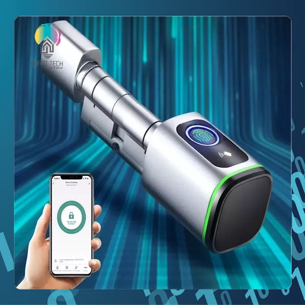 SMART TECH® Tuya Smart Fingerprint Cylinder Lock