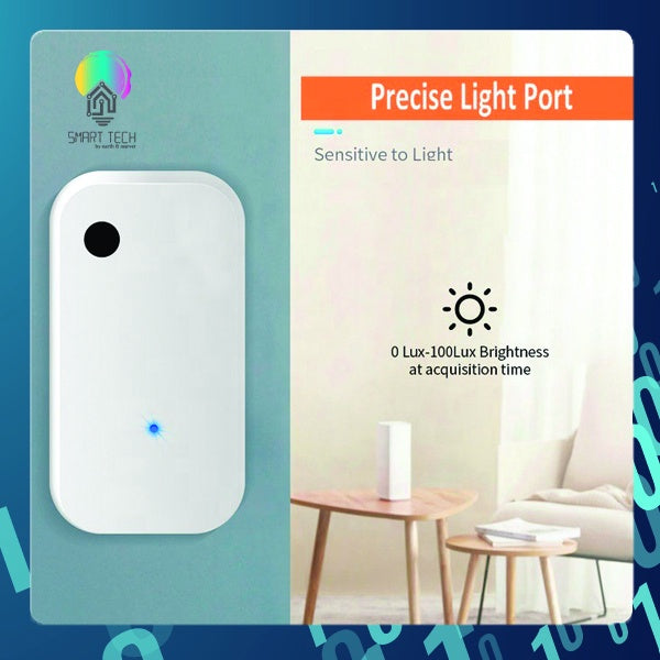 SMART TECH® Tuya / Smart life WiFi Light sensor - USB power