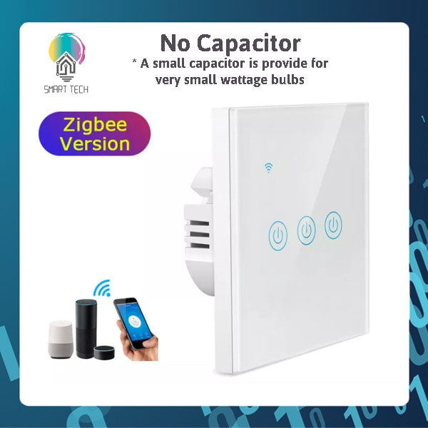 SMART TECH® Smart Switch Tuya Smartlife ZigBee