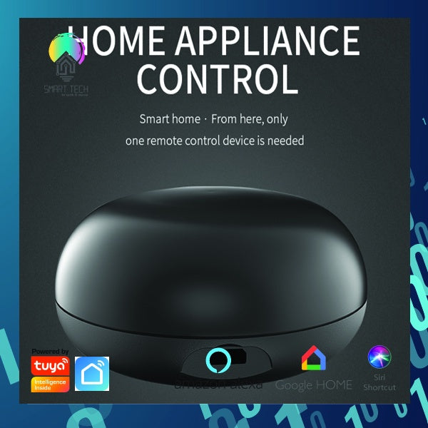 SMART TECH® Tuya Universal Remote / IR Remote / WIFI Remote /optional IR & RF 433mhz