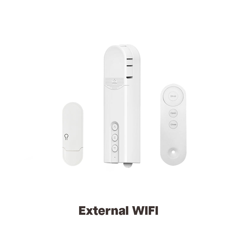 SMART TECH® Tuya Smart Roller Blind motor and remote with or without backup battery AC wall power