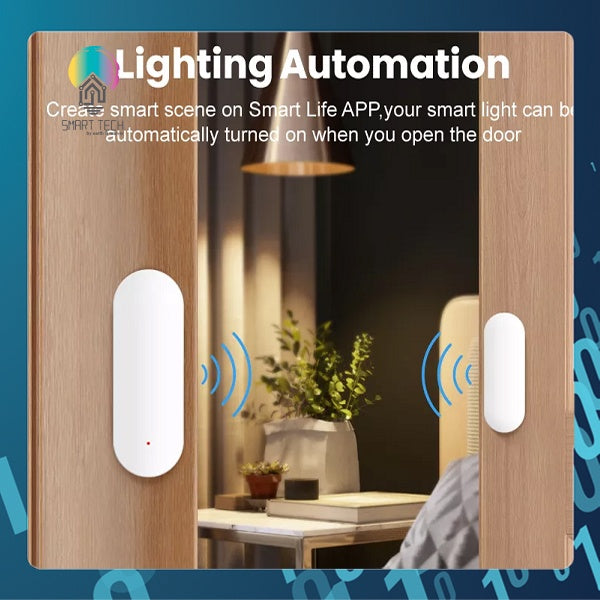 SMART TECH® Tuya ZIGBEE Door Open Contact Sensor