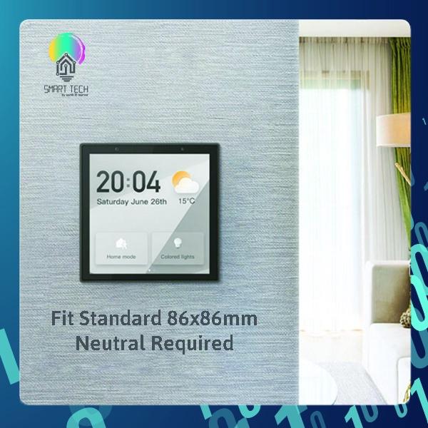 Tuya Smart Command Center / Control Panel / 2 gang switch /wifi / zigbee/ android IOS/light switch/Smartlife