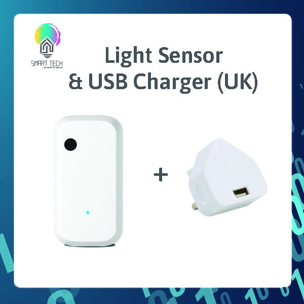 SMART TECH® Tuya / Smart life WiFi Light sensor - USB power