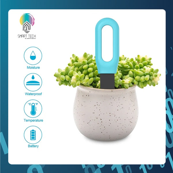 SMART TECH® Tuya Smart Bluetooth Plant Monitor Sensor with humidity and temperature