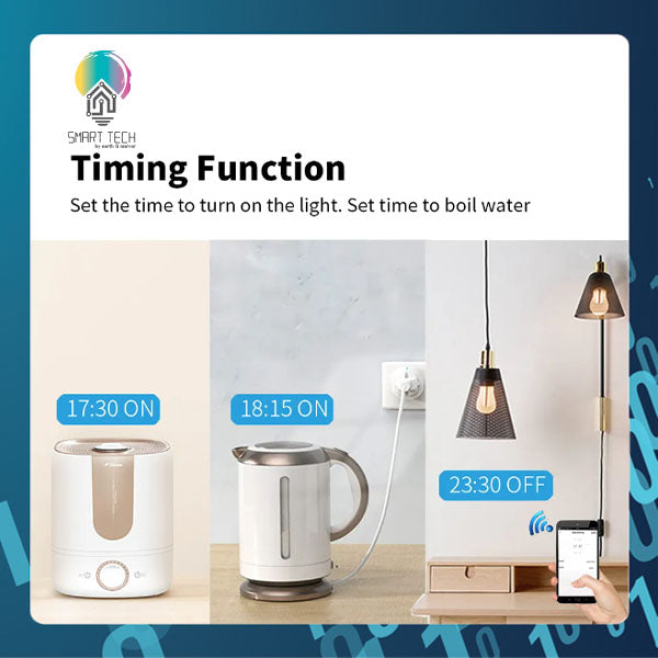 SMART TECH® Tuya WiFi or Zigbee Smart Switch 433Mhz Smart Home Kinetic wireless Switch Receiver 100V~ 250V 15A Module
