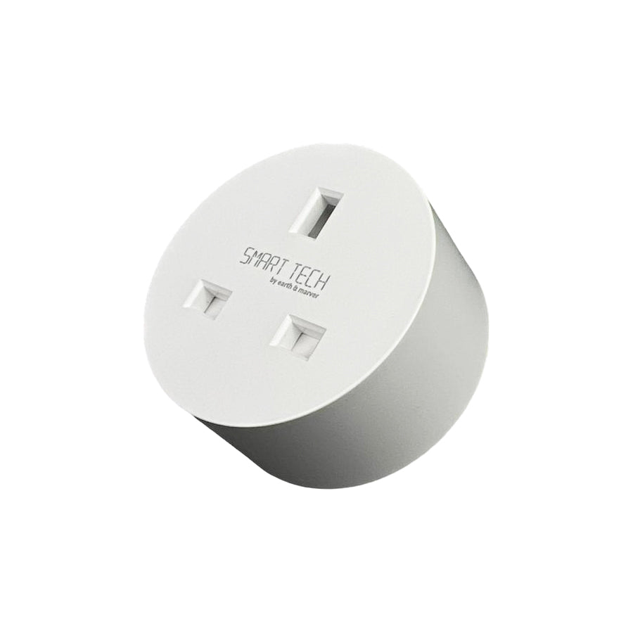 SMART TECH® Tuya Smart 3 pin plug 15A Energy Monitoring, Remote ON/OFF , WiFi 2,4Ghz