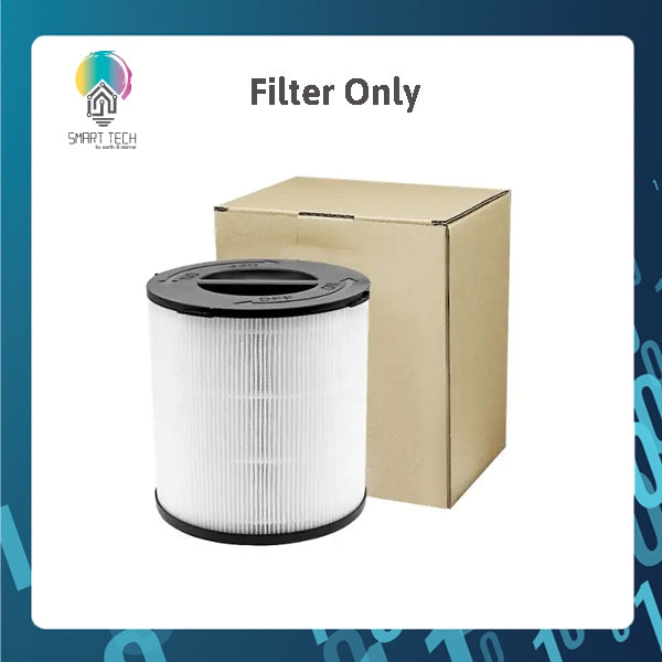 SMART TECH® Tuya Smart Air Purifier Active Carbon HEPA-13 App remote control with white noise lullaby