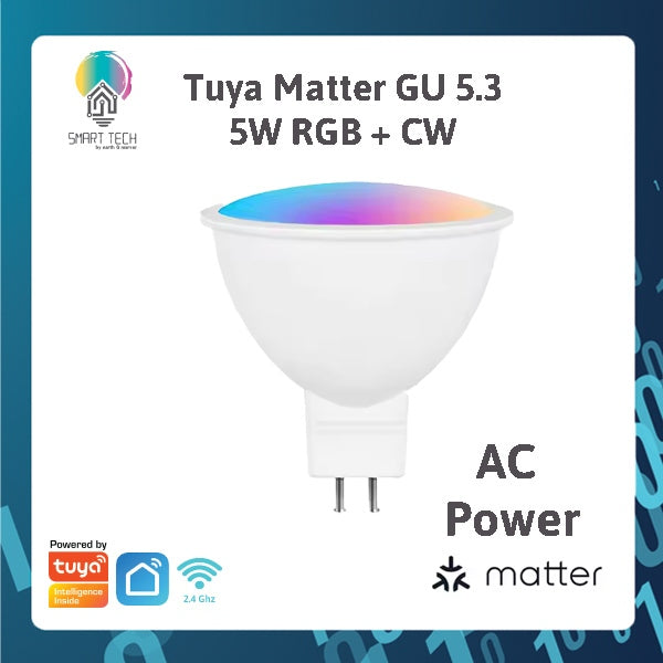 🇸🇬 SMART TECH® Tuya Matter Smart WiFi Lighting Solution , E27 , GU10 , MR16 , GU5.3 , E14 , Downlights