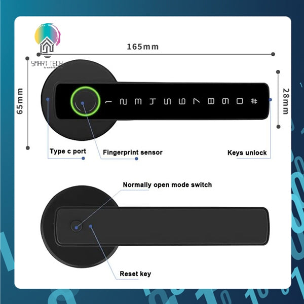 SMART TECH® Tuya Smart Door lock