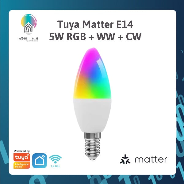 🇸🇬 SMART TECH® Tuya Matter Smart WiFi Lighting Solution , E27 , GU10 , MR16 , GU5.3 , E14 , Downlights