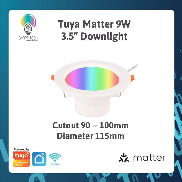 🇸🇬 SMART TECH® Tuya Matter Smart WiFi Lighting Solution , E27 , GU10 , MR16 , GU5.3 , E14 , Downlights