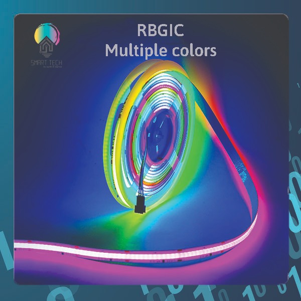 Smart WiFi RGBIC COB light strip kit