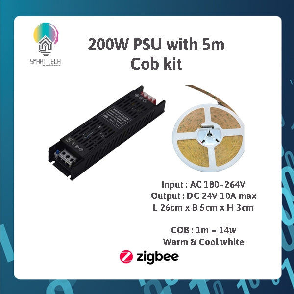 Tuya Smart Zigbee LED driver CCT , RGB , RGBCCT support Alexa and Google intergration