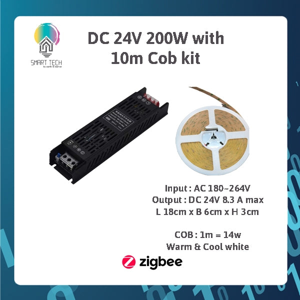 Tuya Smart Zigbee LED driver CCT , RGB , RGBCCT support Alexa and Google intergration