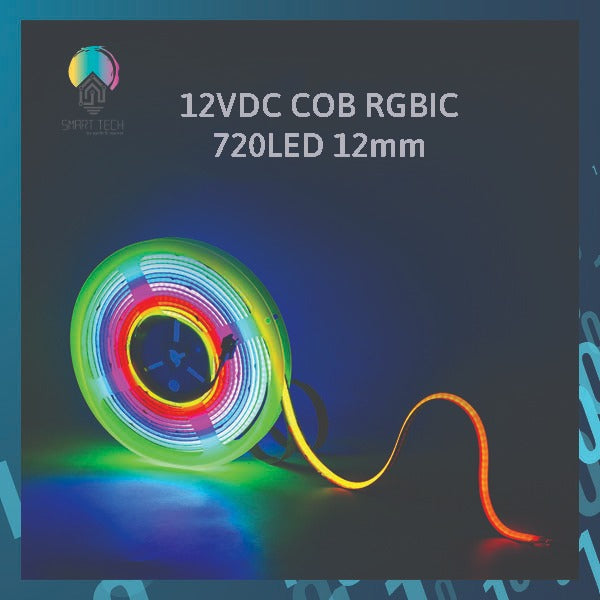 Smart WiFi RGBIC COB light strip kit