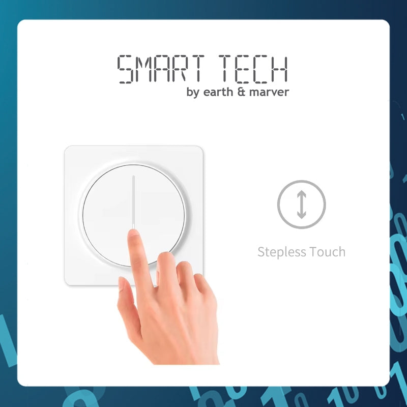 SMART TECH® Tuya Smart Dimmer Smart Touch Light Dimmer Switch