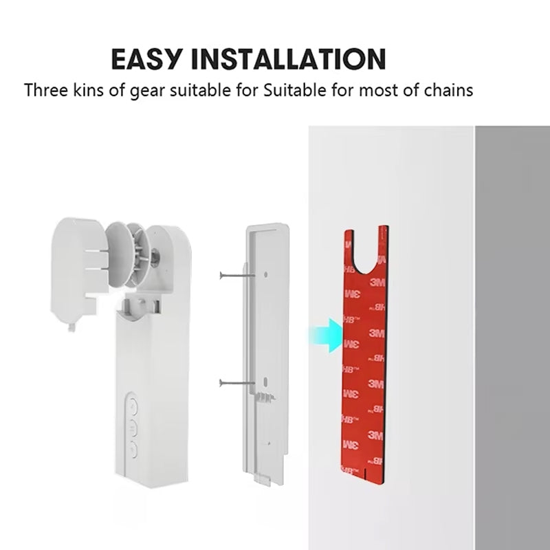 SMART TECH® Tuya Smart Roller Blind motor and remote with or without backup battery AC wall power