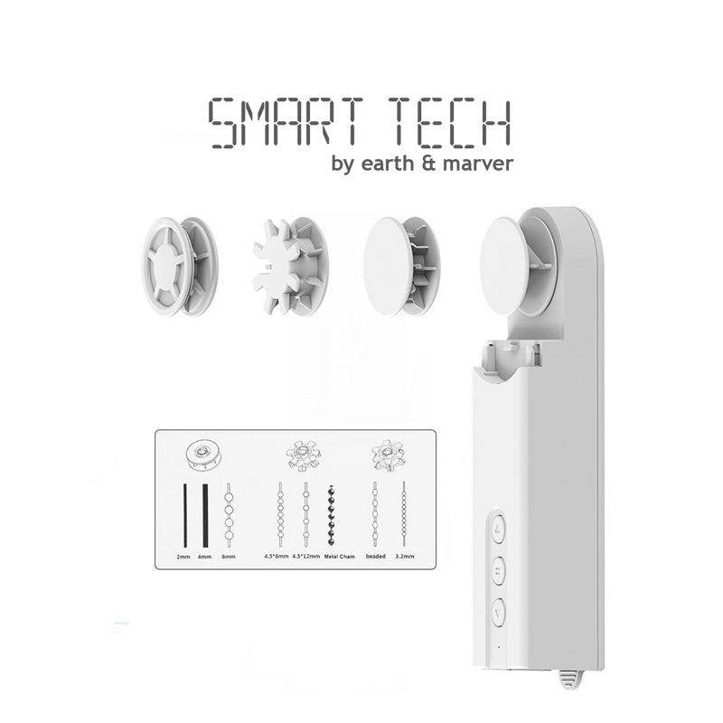 SMART TECH® Tuya Smart Roller Blind motor and remote with or without backup battery AC wall power