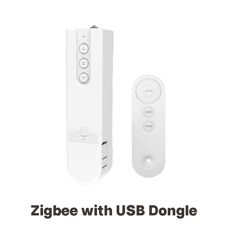 SMART TECH® Tuya Smart Roller Blind motor and remote with or without backup battery AC wall power