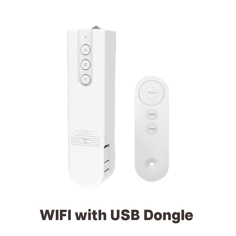 SMART TECH® Tuya Smart Roller Blind motor and remote with or without backup battery AC wall power