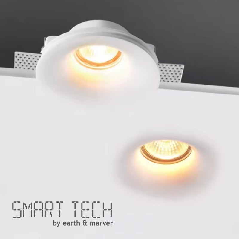 Smart Tech Tuya Recessed LED 7W Gypsum Downlight Borderless Zigbee Spotlight Anti-Glare Smart Downlight Diameter130mm