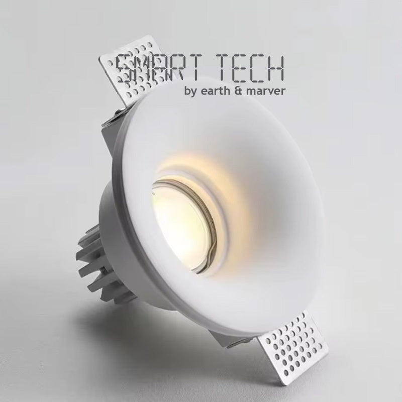 Smart Tech Tuya Recessed LED 7W Gypsum Downlight Borderless Zigbee Spotlight Anti-Glare Smart Downlight Diameter130mm