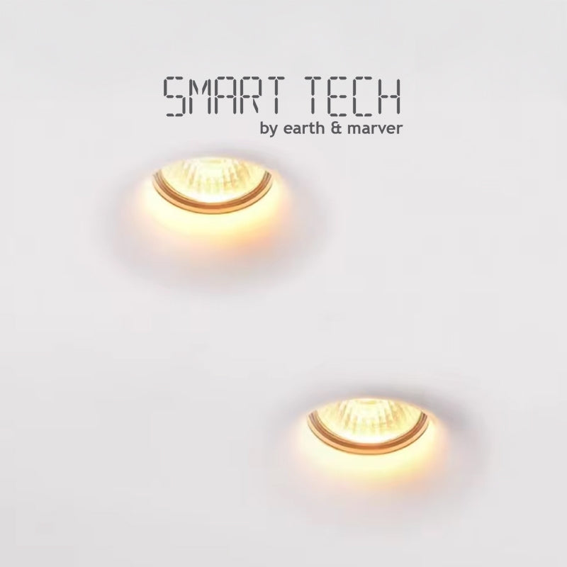 Smart Tech Tuya Recessed LED 7W Gypsum Downlight Borderless Zigbee Spotlight Anti-Glare Smart Downlight Diameter130mm
