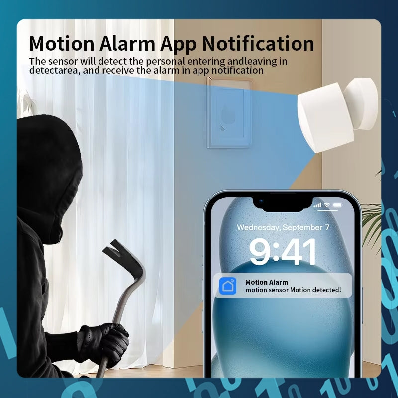 Smart Tech Zigbee Radar Millimeter Wave Human Presence Sensor | Motion Detector with Light Sensor